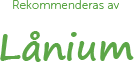 Rekommenderas av Lånium